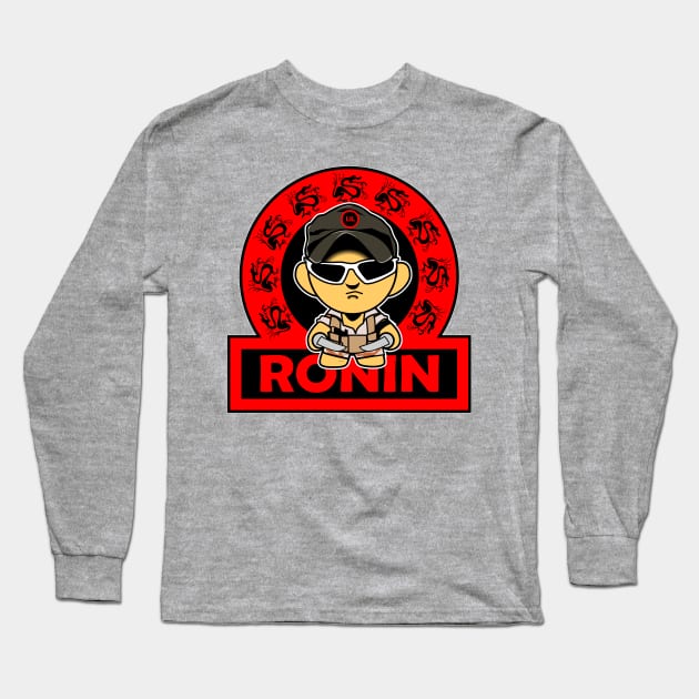 Lil Ronin Long Sleeve T-Shirt by Spikeani